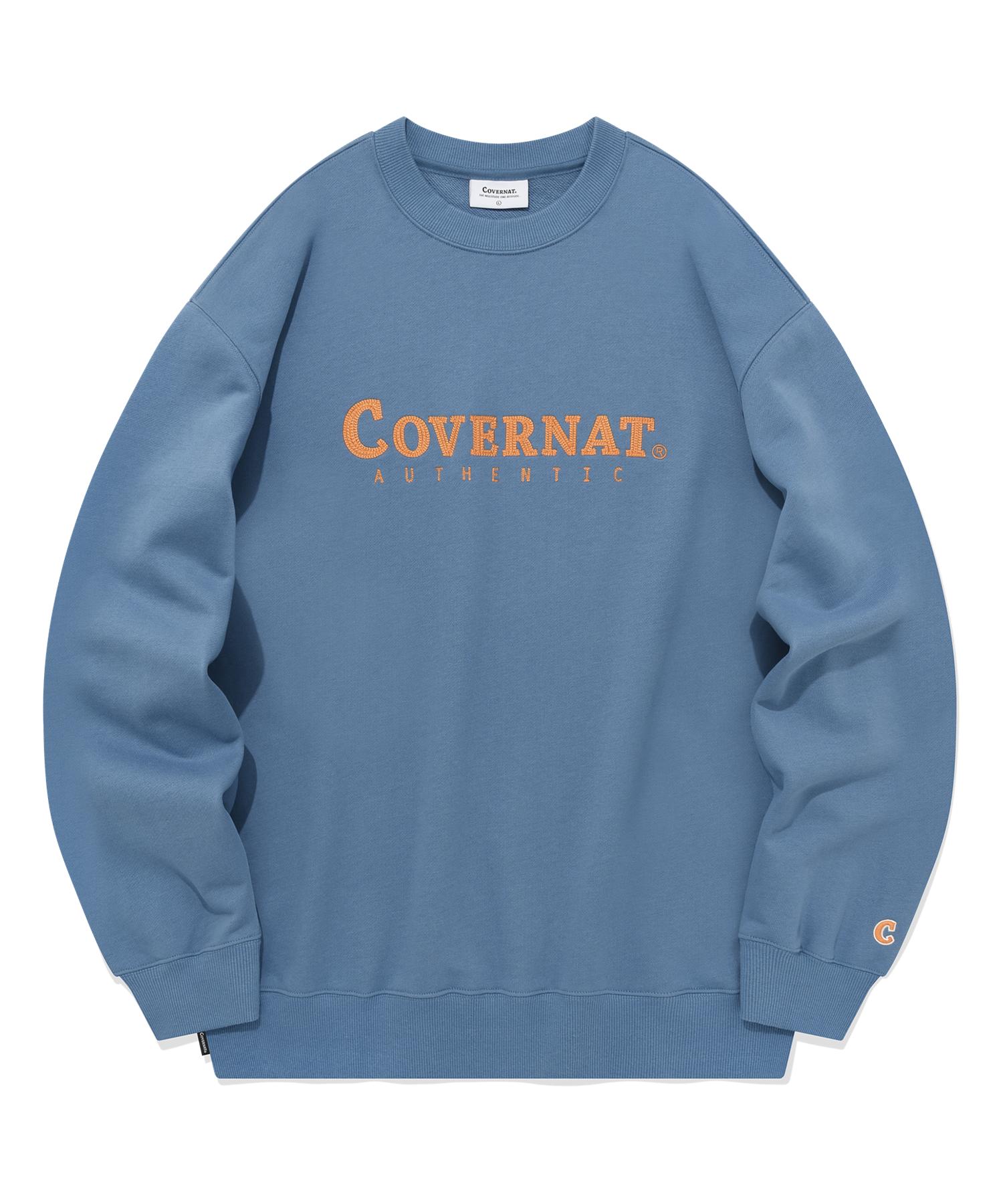 Covernat Authentic Logo Sweatshirt Blue L