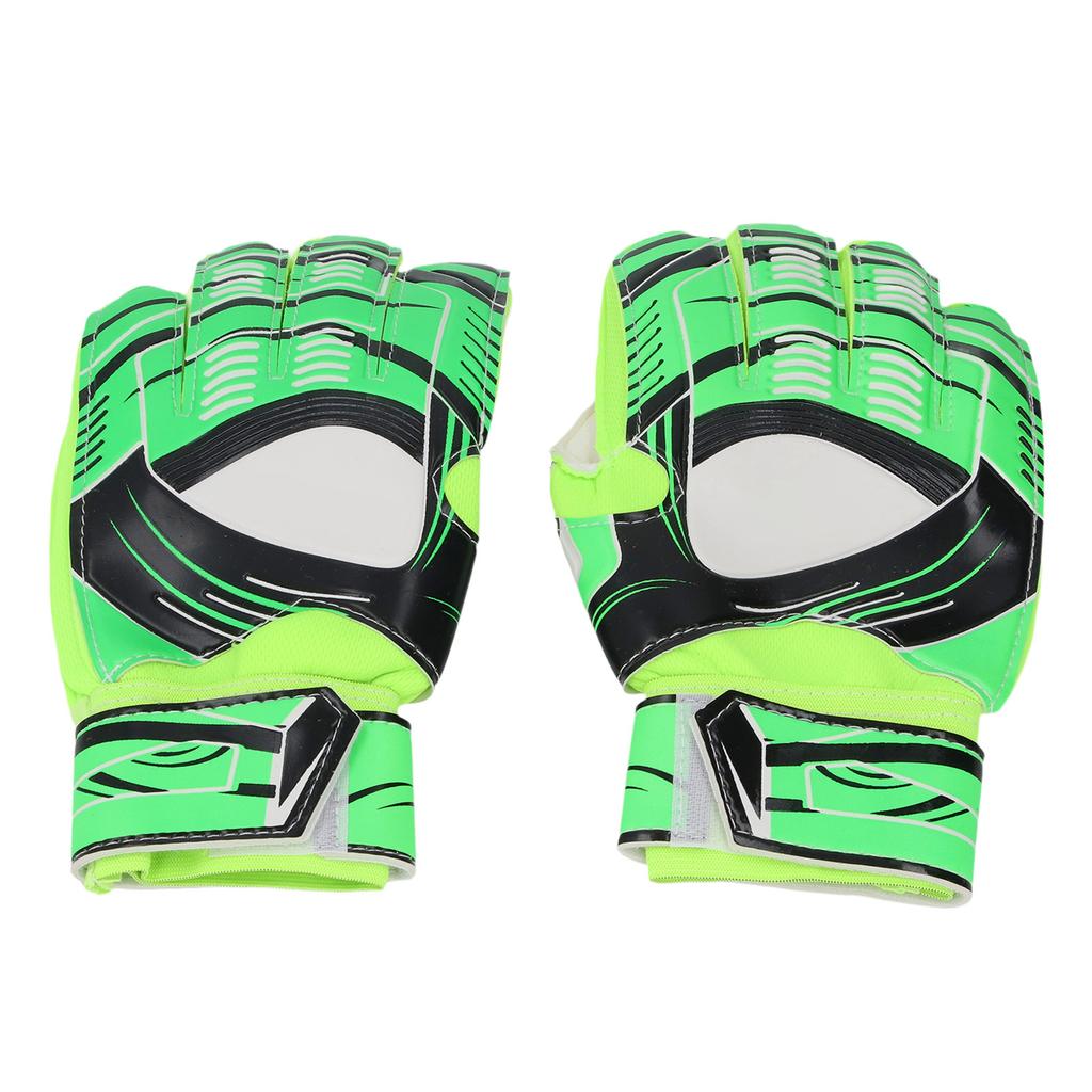 Goalie Gloves Prevent Slip Breathable Wearable Strong Grip Latex Palm Soccer Goalkeeper Gloves for
