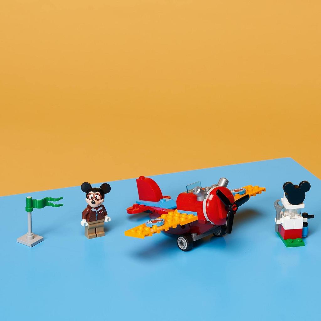 LEGO Mickey & Friends Mickey's Propeller Plane 10772, Toy, Building Blocks, Gift, Vehicle, Airplane, Boys and Girls, Ages 4 and Up