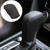For Volkswagen VW Polo 6R 6C Tiguan MK2 Golf 6 7 MK6 MK7 Passat B7 B8 Leather Car Gear Shift Collar Knob Head Cover Accessories