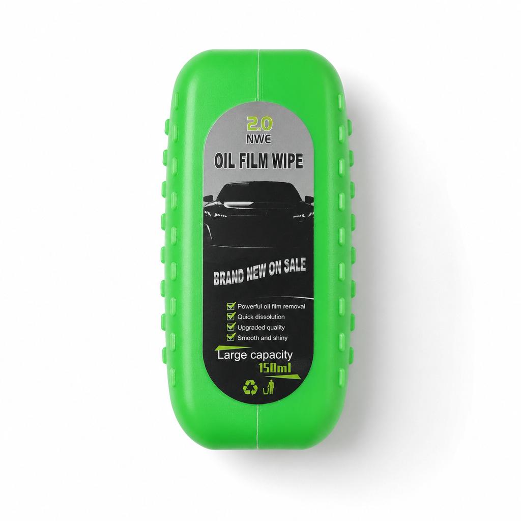 Oil Film Remover Brush for Car Glass - Decontamination Cleaning Wipe for Stains
