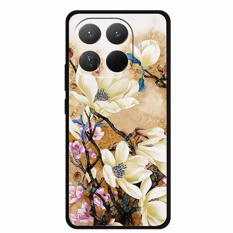 3D TPU Case For Xiaomi 15T 15 T 5G Relief Flowers Coque Embossed Blossoms Funda Silicone Soft Back Phone Cover For Xiaomi15T