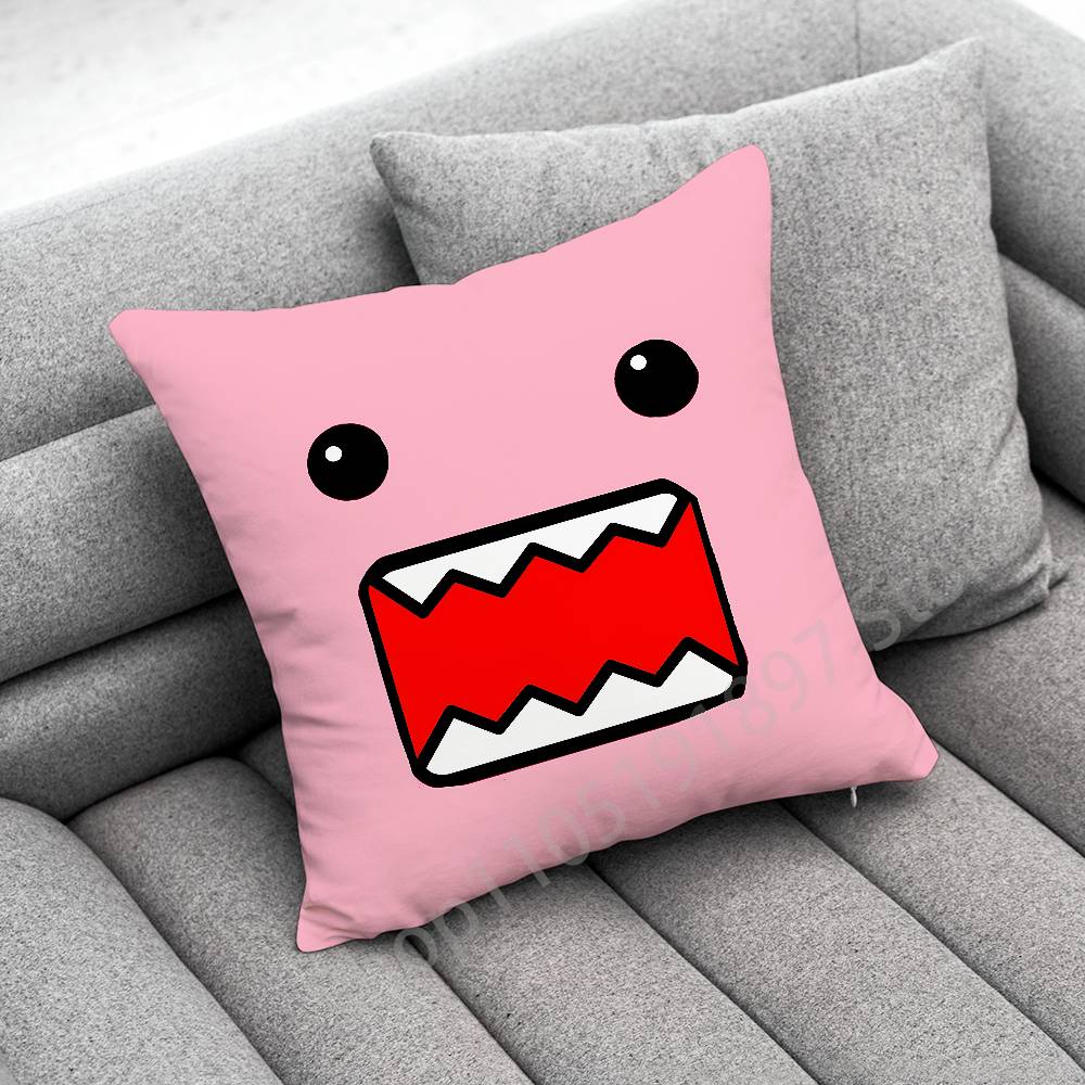Мультяшная наволочка D-DOMO KUN для подушек 45x45см 40x40см 30x30см 50x50см 55x55см Квадратная домашняя наволочка 30cmx30cm