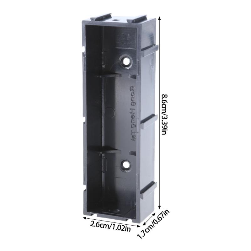 21700 Splicable Battery Holder Kit With Copper Strips, 10Pack Modulars Snap Together Slots for Electronics