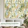 17.7 x45.6 Stained Glass Window Film, Static Cling Window Privacy Film Decorative For Bedroom