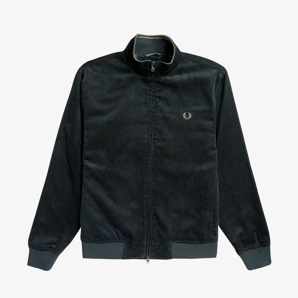 Fred Perry [Sport] Corduroy Brendam Jacket - Night Green Afpm2438546-Q20