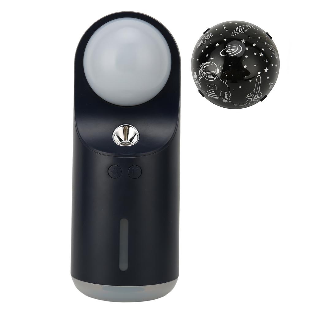 Projection Humidifier 300ml Adjustable Light Dual Mode Auto Off Quiet Aid Sleeping Moisturize Skin