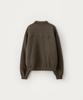 Sseomweeobeoteo Square Logo Half Zip-Up Sweatshirt - Brown