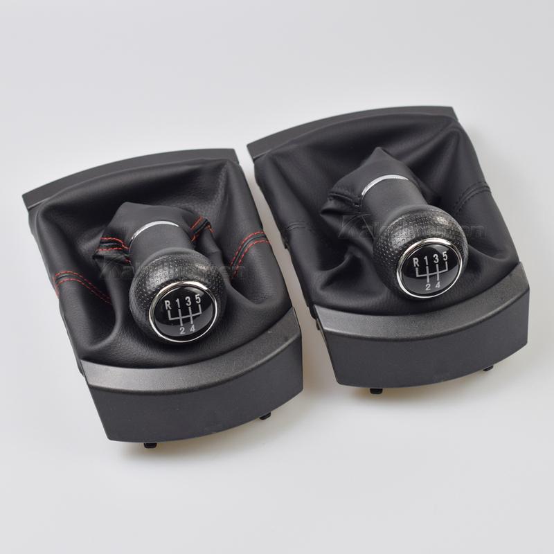 

For Seat Ibiza 2002 2003 2004 2005 2006 2007 2008 2009 2010 Car-Styling 5 Speed Gear Stick Shift Knob With PU Leather Boot