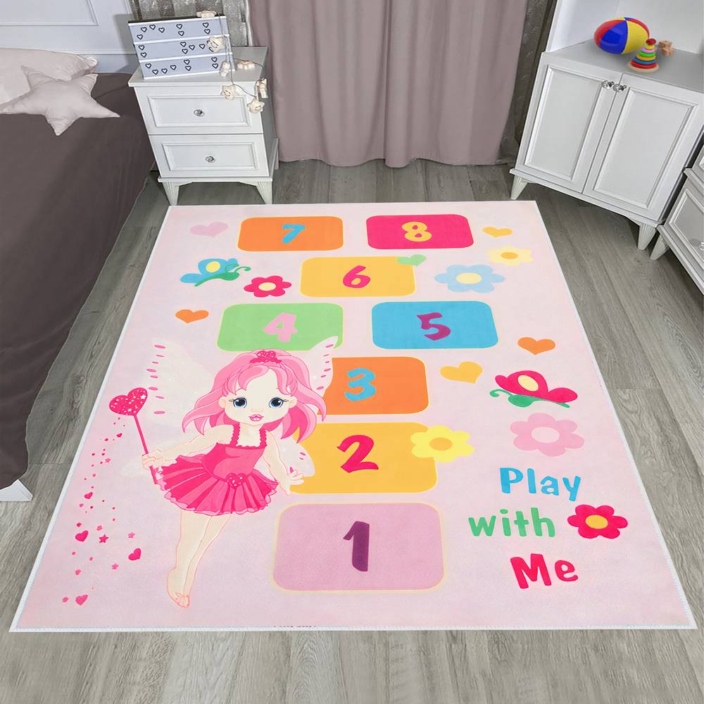 

Mosimoso Home MJ028 Детский ковер с принтом на подошве в горошек 80x150 cm