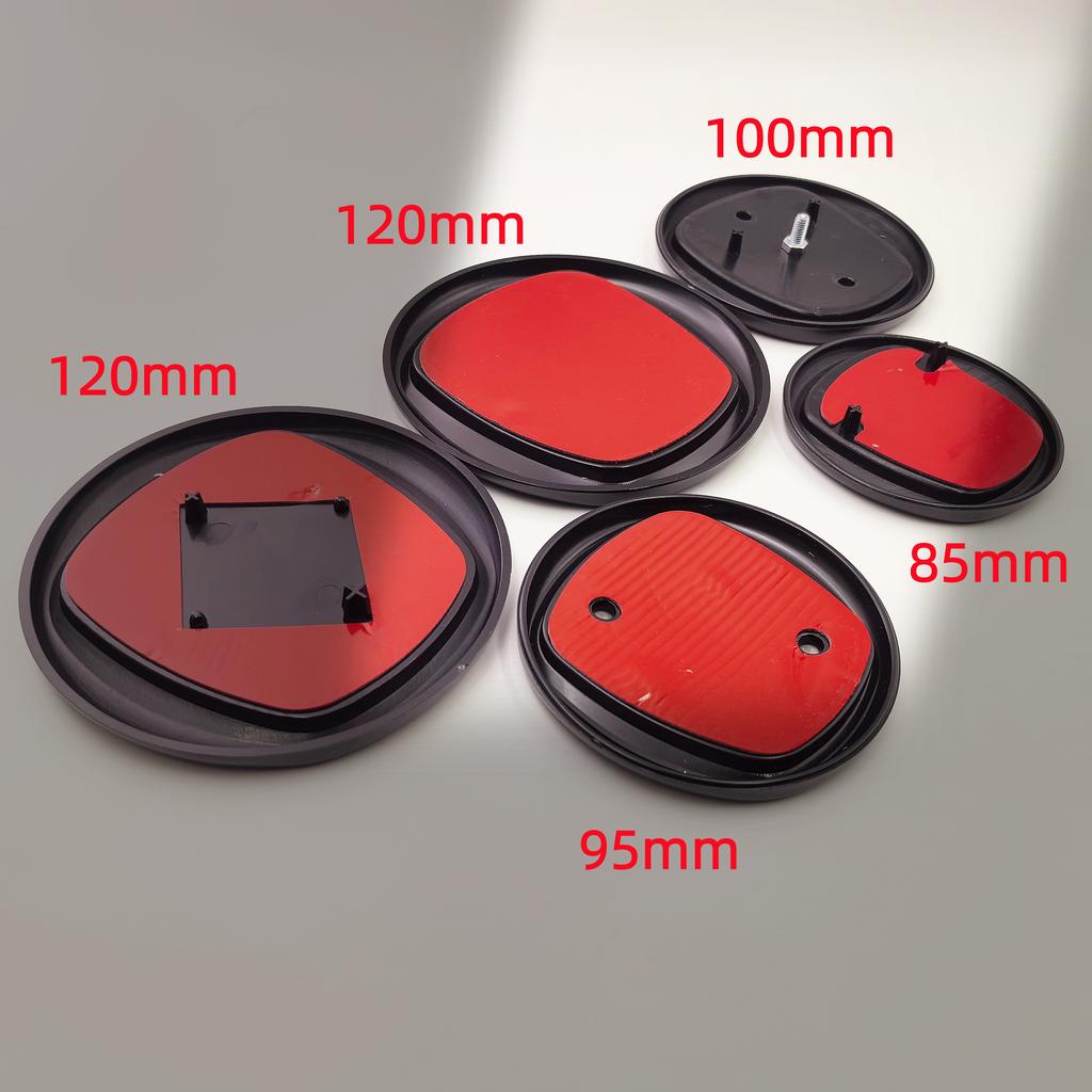 Car emblem 8.5cm 9.5cm 10cm 12cm 85mm 95mm 100mm 120mm Car Hood Front Bonnet Grill Rear Trunk Emblem Logo Badge For FIAT Abarth