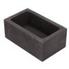 Graphite Ingot Mold 101ml Rectangular High Thermal Stability Graphite Crucible Mould for Gold