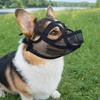 Universelle Netz-Hundemaske Anti-Fressen Verstellbar Haustier-Hundemaske Atmungsaktiv Trinkbar Hund Stoppt Bellen Maske Verhindert Stehlen