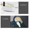 Storage Container Silicone Tissue Box Creative with Suction Cup Paper Box No Punching Soft Napkin Storage Box Car