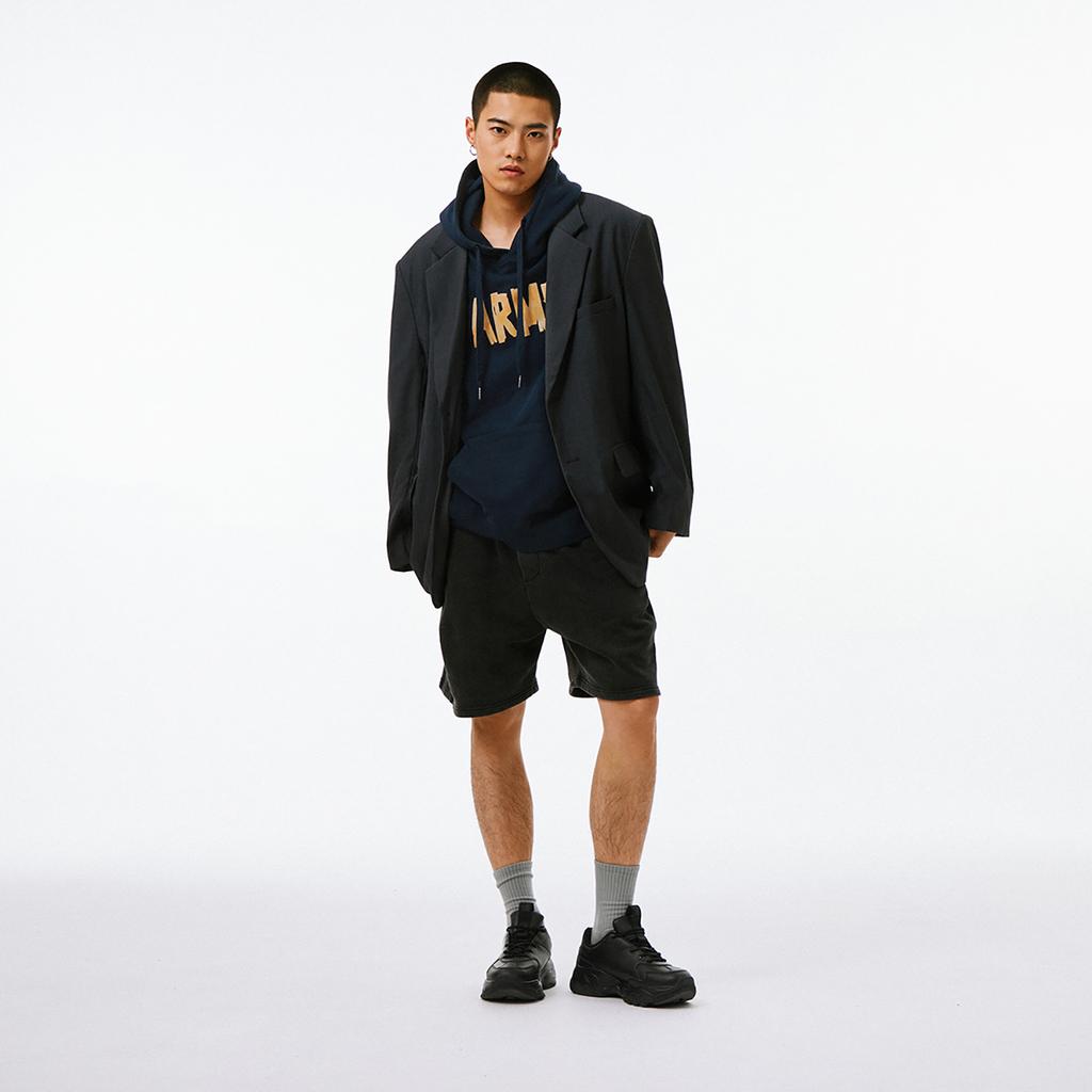 New MLB Big Ball Chunky Low Top Chunky Sneakers Unisex Black 3ASHC104N-50BKS