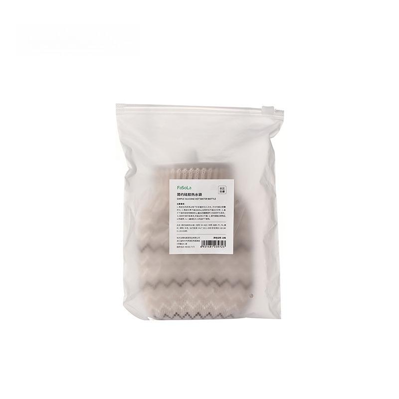 Household Hot Water Bag, Explosion-proof Small Hand Warmer, Portable Hot Compress for Girls, Simple Silicone Hot Water Bag