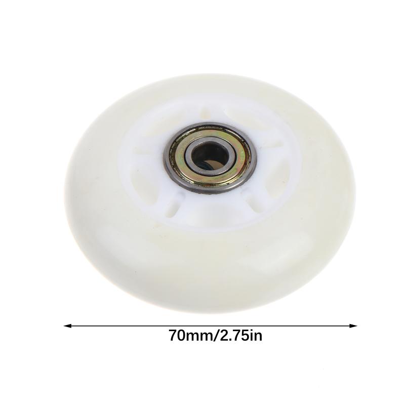 64/70/72Mm Outdoor Inline Hockey Skate Wheels High Elasticity With Bearing Wheels For Skates Roller Skates Luggage