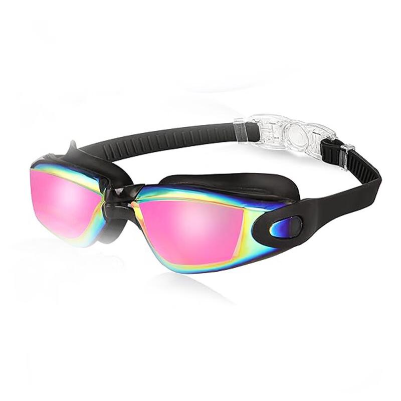 Adult Swimming Goggles with Nose Clip & Earplugs
