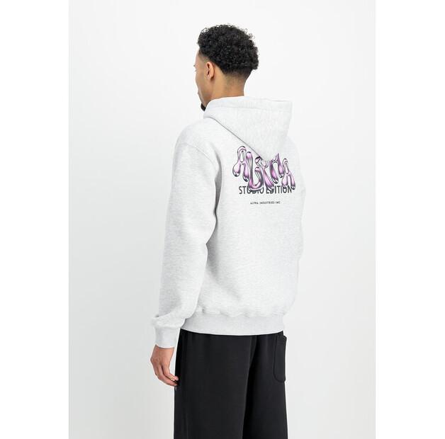 Толстовка с капюшоном Alpha Industries Studio Edition Backprint Hoodie