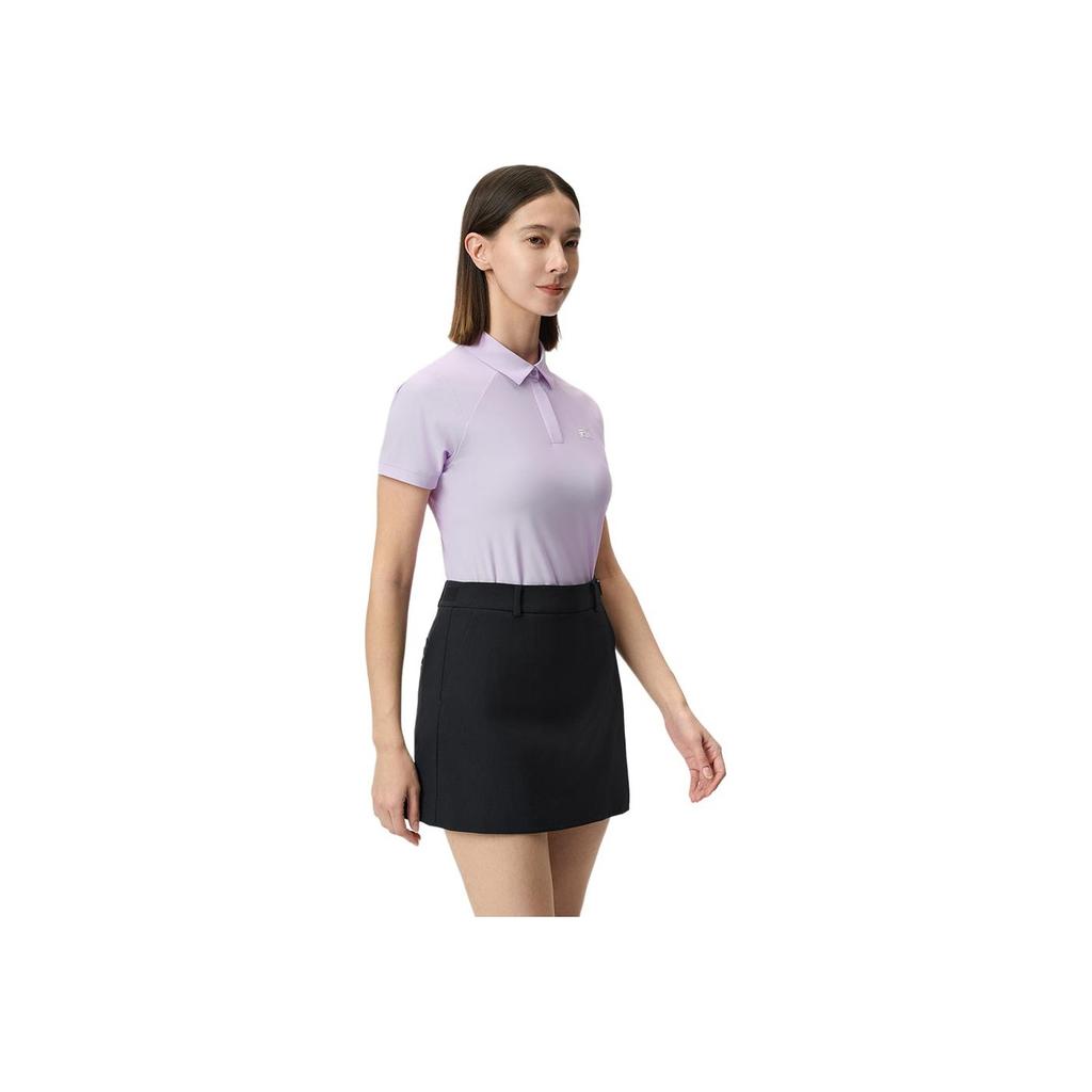 New FILA Golf Series Polo Shirt Women's Dream Light Purple PU A11W525108F-PU