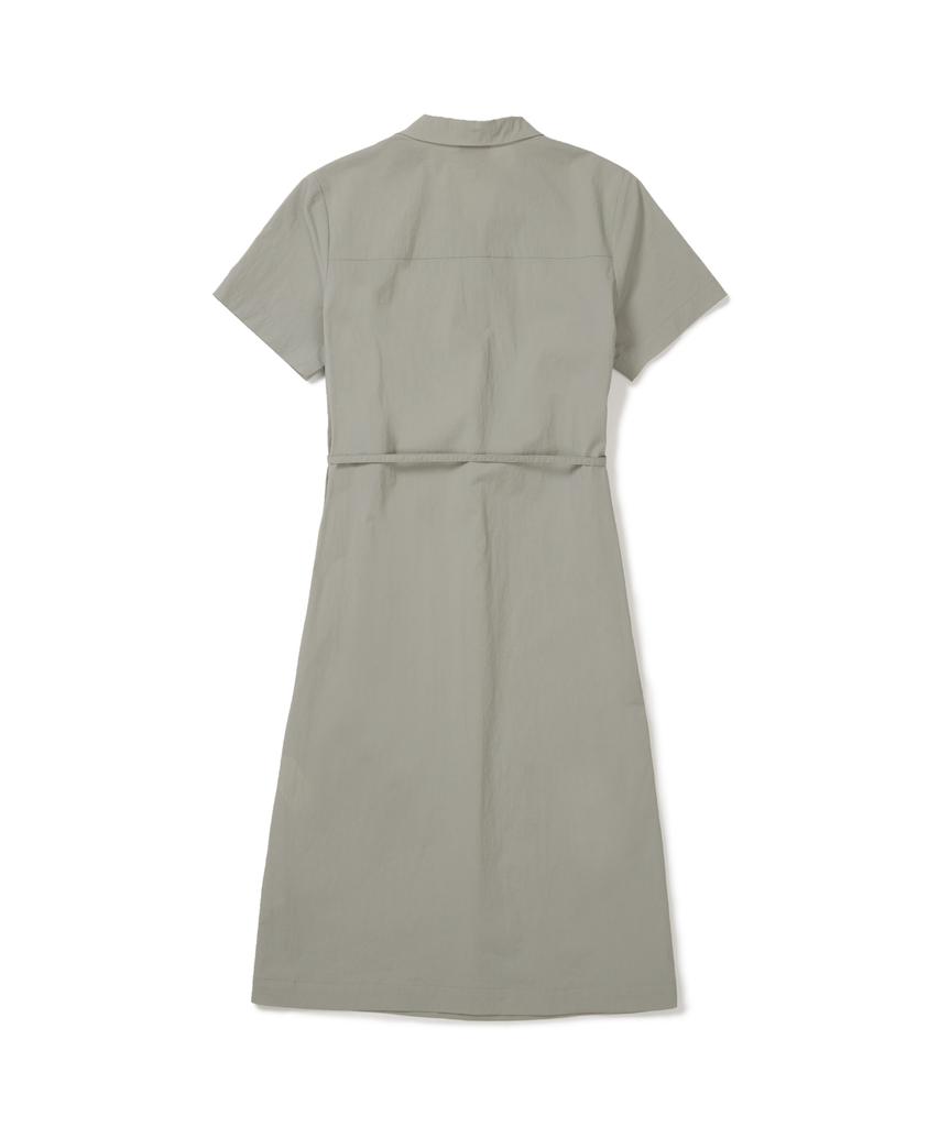Snow Peak Apparel Root Collar Dress (S26Mwrop61) Gray