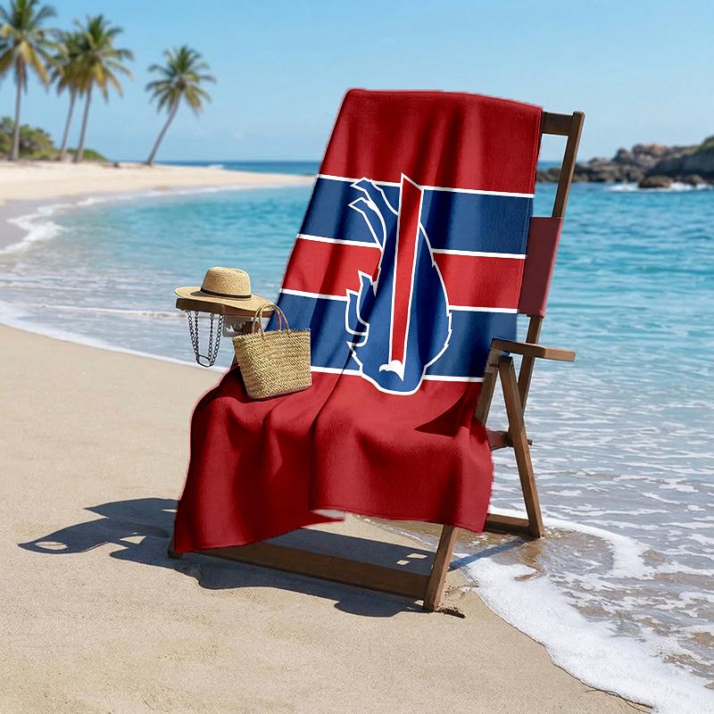 Bills Team Fashion Beach Towel: Ideal for Summer Adventures Soft, Absorbent and Quick Drying Suitable for Swimming and Bathing