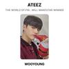 ATEEZ THE WORLD EP.FIN : WILL MAKESTAR WINNER Official Photocard