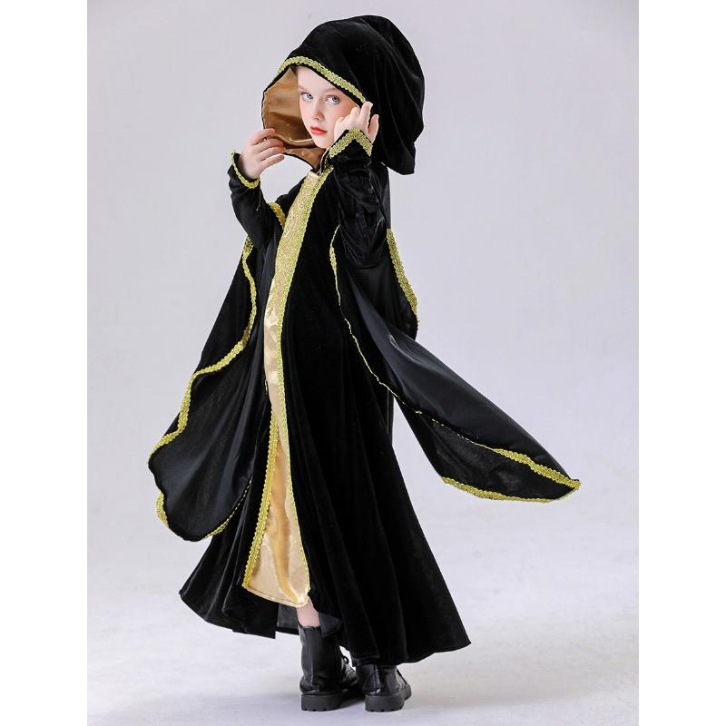 Parent-child adult velvet court queen Halloween will host a birthday party Cinderella play