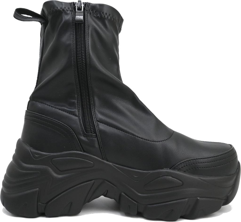 [Yosuke] Thick-soled stretch short boots