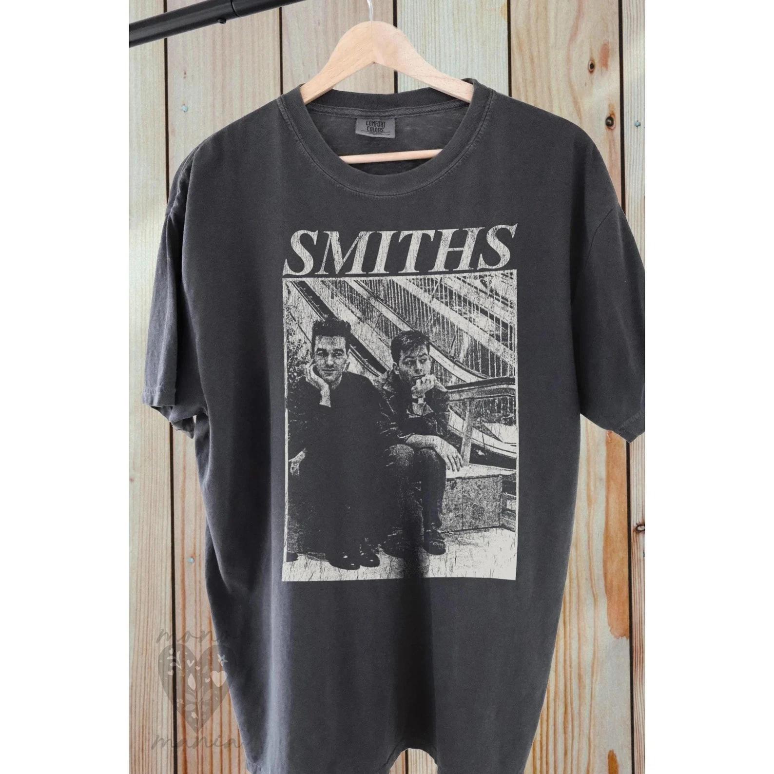 Unisex Adult Casual Music The Smiths Band Photo Indie Rock Graphic ... XXXL
