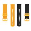 For Huawei Watch Buds/Watch GT 42mm 46mm/Watch GT 3 Pro 46mm Silicone Watch Band 22mm Dual-Color Soft Strap