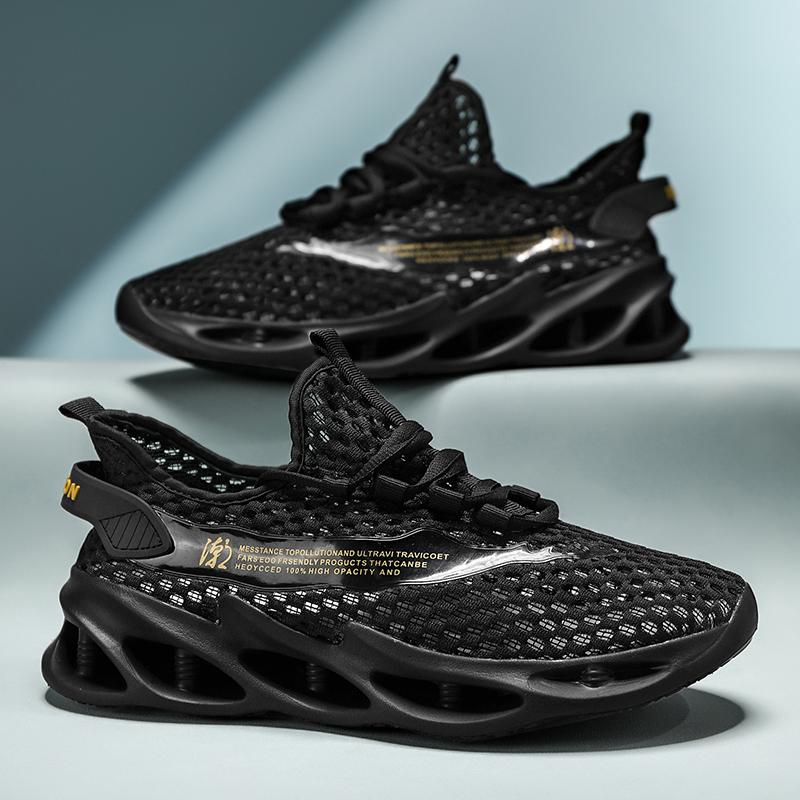 Neue Sommer-Sneaker Herren Trendige Atmungsaktive Laufschuhe Tennisschuhe Outdoor-Sportarten Tenis Masculino Weiß Lässige Walking-Schuhe