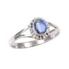 Natural Kyanite Gemstone Handmade 925 Sterling Silver Jewelry Ring Size 8.5 w0O99