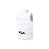 Fila Athletics Loose Logo Stand Collar Tennis Sports Down Vest Women Vest Jade-White A11W243910F-WT