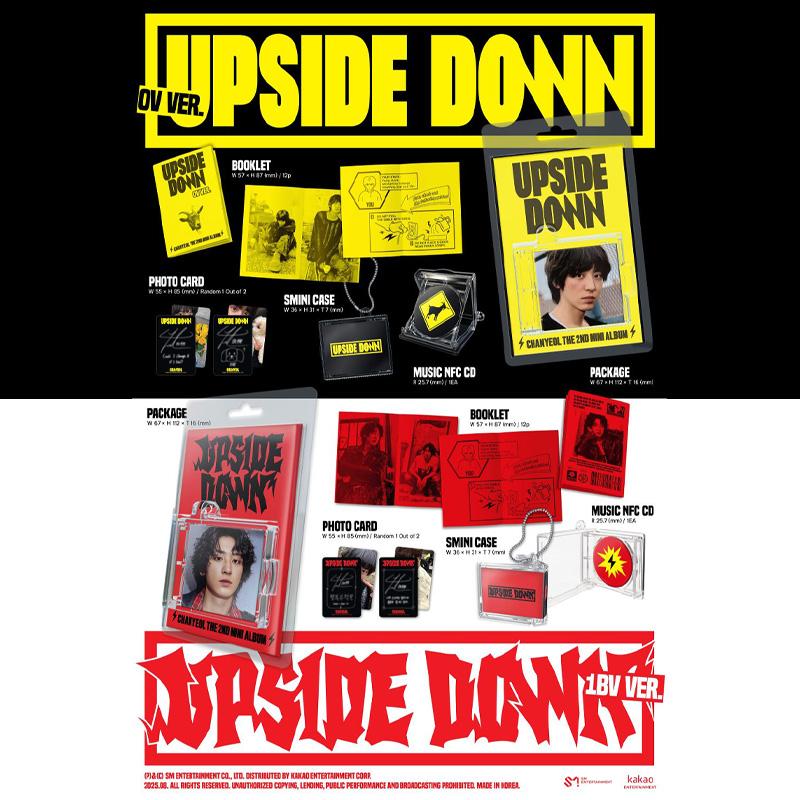 CHANYEOL (EXO) – 2nd Mini Album [Upside Down] (SMini Ver.)