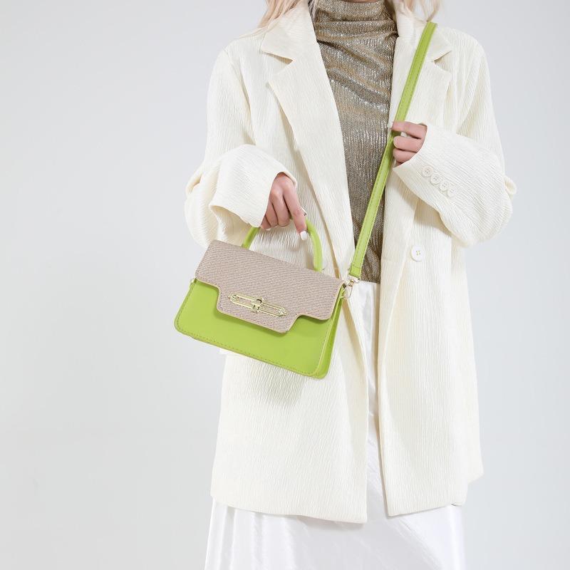 Spring New High-end Textured Small Square Bag Versatile Niche Design Fashionable Portable Messenger Shoulder Bag Women