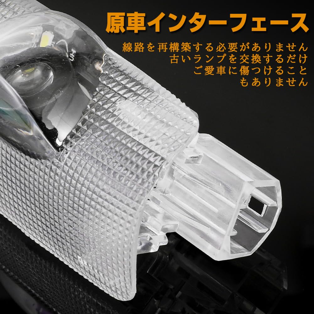 SAWAKAKI Toyota New Land Cruiser 250 Series Dedicated Door Lamp, Door Welcome Light, Curtain