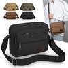 Men's Canvas Waist Pack – Large Capacity Outdoor Fanny Bag with Phone Pocket for Running Hiking & Travel