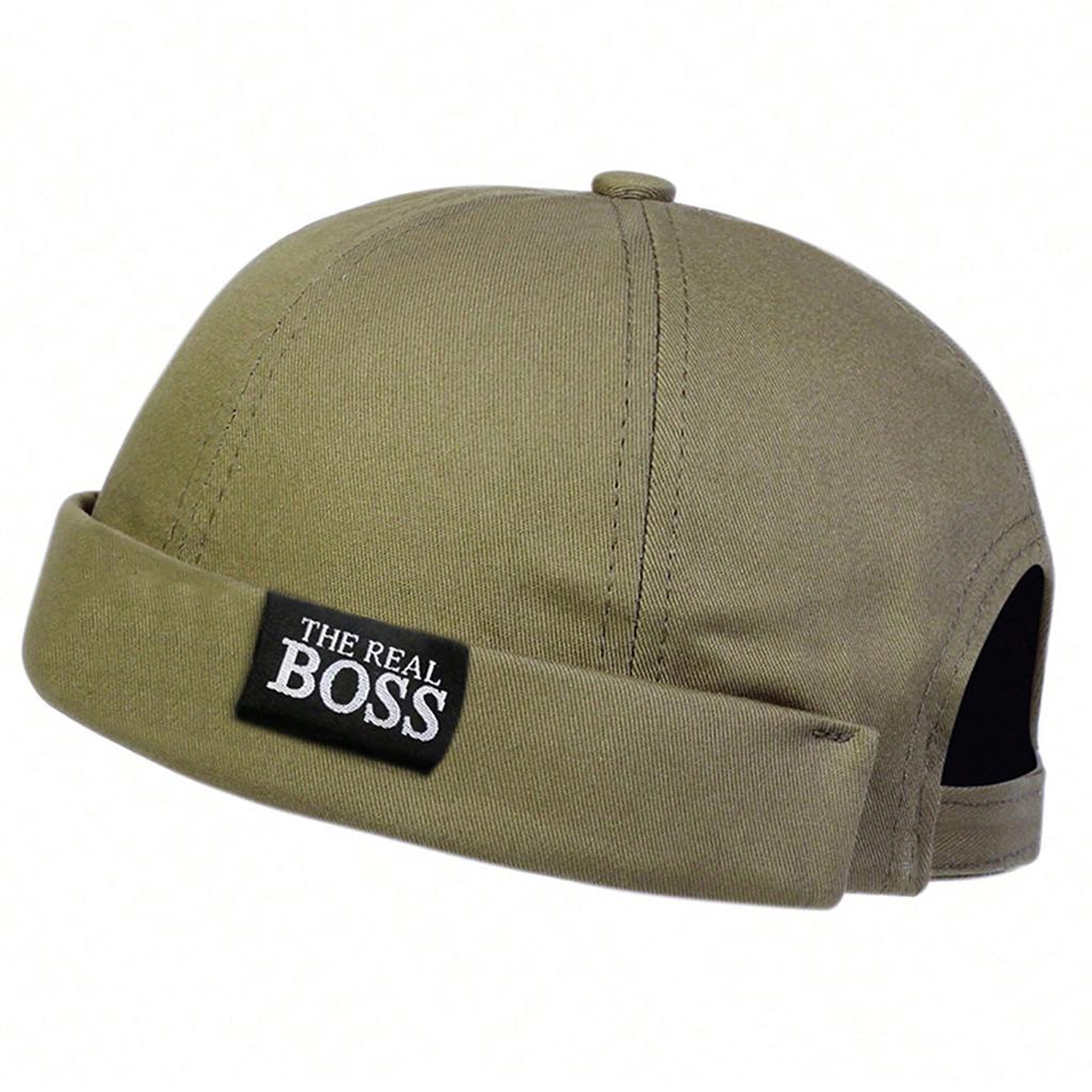 BOSS Embroidery Unisex Hat - Adjustable Outdoor Leisure Cap for Women & Men