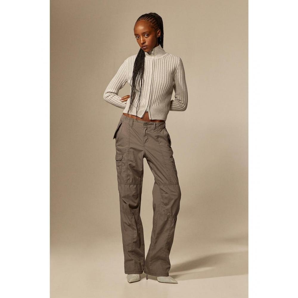 

Брюки-карго HM с низкой посадкой темно-серые 1134305005