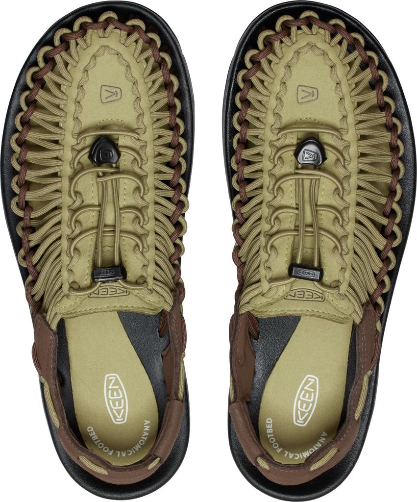 Sandals UNEEK Unique EARTH Cm [Keen] (old Model) Men's KHAKI/DARK 27.5