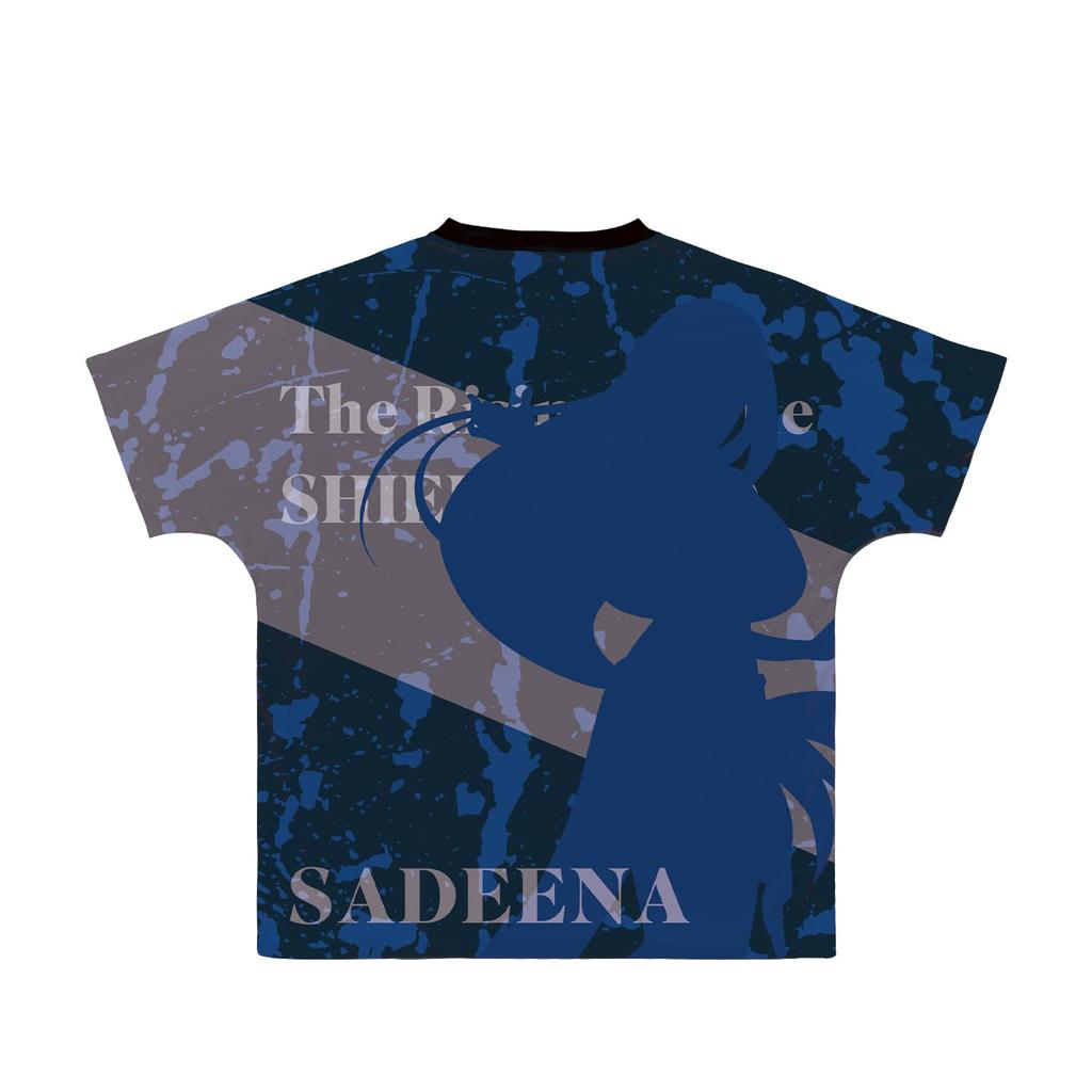 Sadina Full Graphic T-Shirt from the TV Anime "The Rising of the Shield Hero Season 3" Unisex Size Small