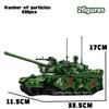 938PCS WW2 Military Series Classic 99A Main Battle Tank Model Compatible Collection Building Blocks Bricks Toys for Boys Gifts