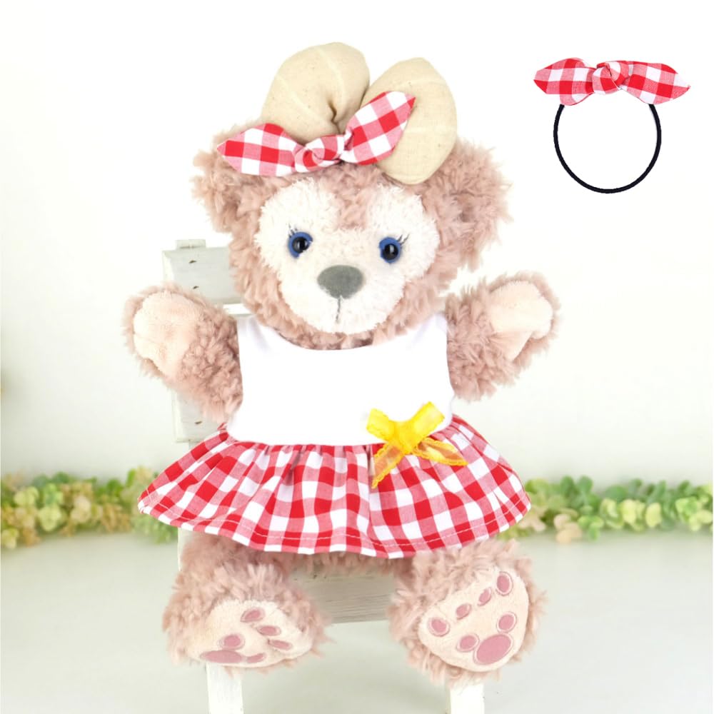 

Clothes for stuffed animals such as made in cds499pt puppets, ShellieMay, clothes, costume, Japan, one-piece, red, dress-up, birthday, Christmas,
