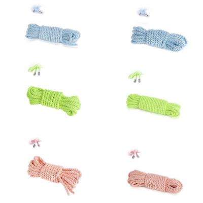 Nylon Rope Braided Cord Rope For Home Decoration Upholstery Curtain Tieback Sewing Embellishment Outdoor Camping