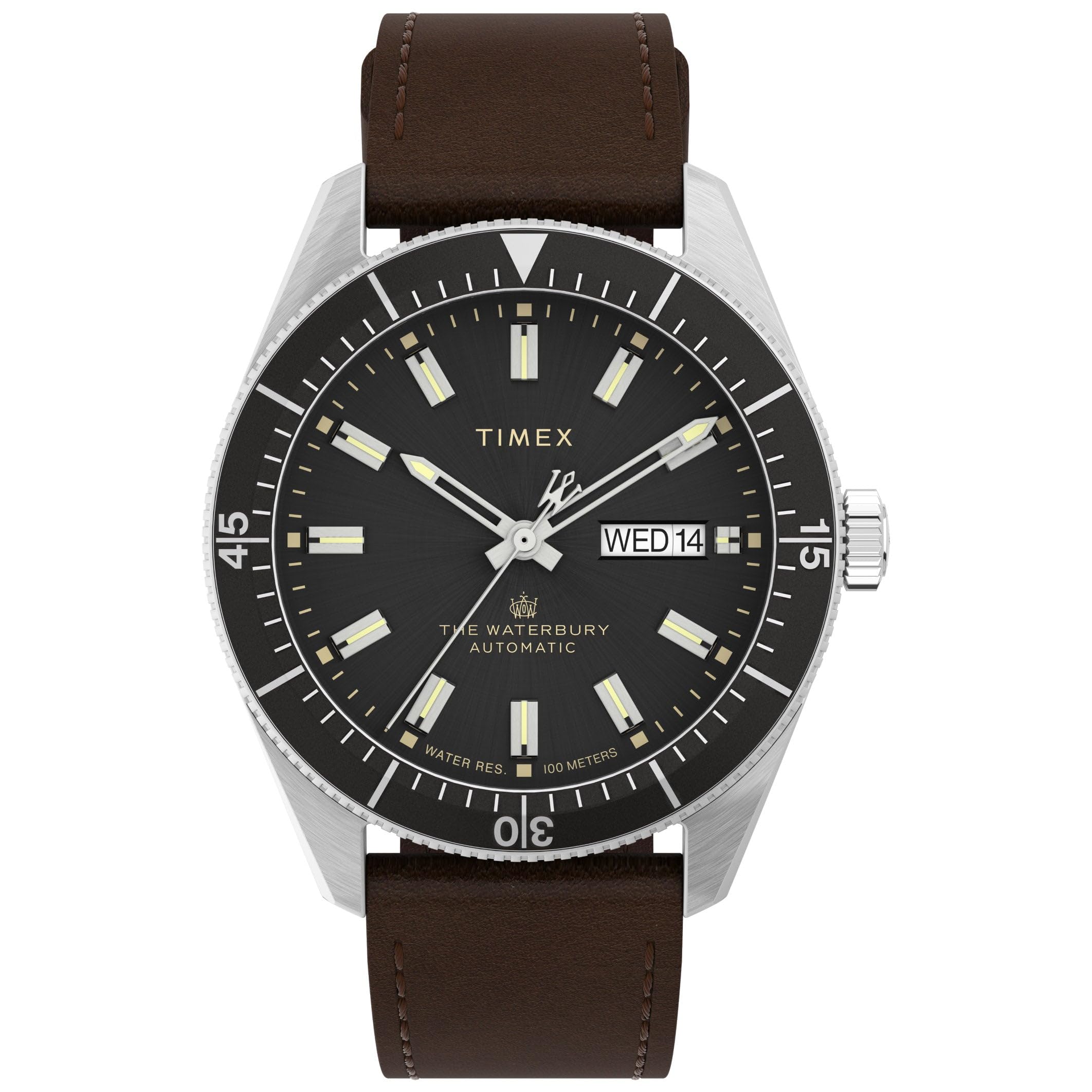

[Timex] Watch TW2V24800ZV Waterbury Dive Automatic 40mm. brown