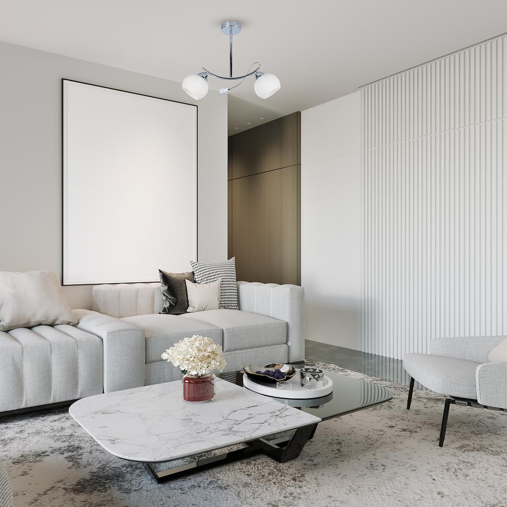 Connor Ceiling Lamp 2Xe27 White