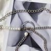 Pearl Waist Chain Women's New Style with Skirt, Suit, Chain, Chain Decoration, Fashionable and Versatile Misogynistic Belt Ins Style