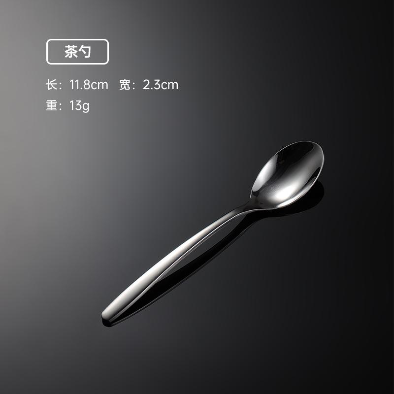 410 stainless steel heavy elegant knife and fork spoon western tableware hotel supplies multi-specification mirror throw