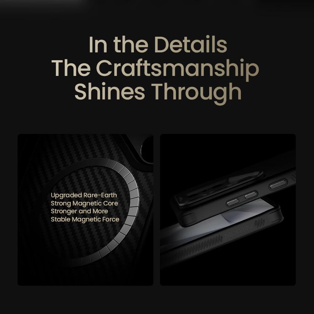 Magsafe Aramid Fiber Case For Samsung Galaxy S25 Ultra With Kickstand Anti-Drop For Samsung S25 Ultra Magnetic Cases